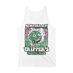 New York Tank Top in White - back view