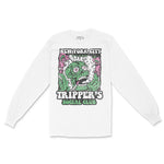 New York Longsleeve in White - front view