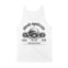 Austin Tank Top in White - back view