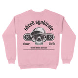 Miami Skater Division Crewneck Light Pink back
