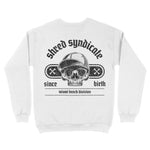 Miami Skater Division Crewneck White back