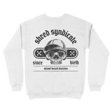 Miami Skater Division Crewneck White back