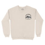 New York Skater Division Crewneck in Natural - front view