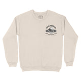 New York Skater Division Crewneck in Natural - front view