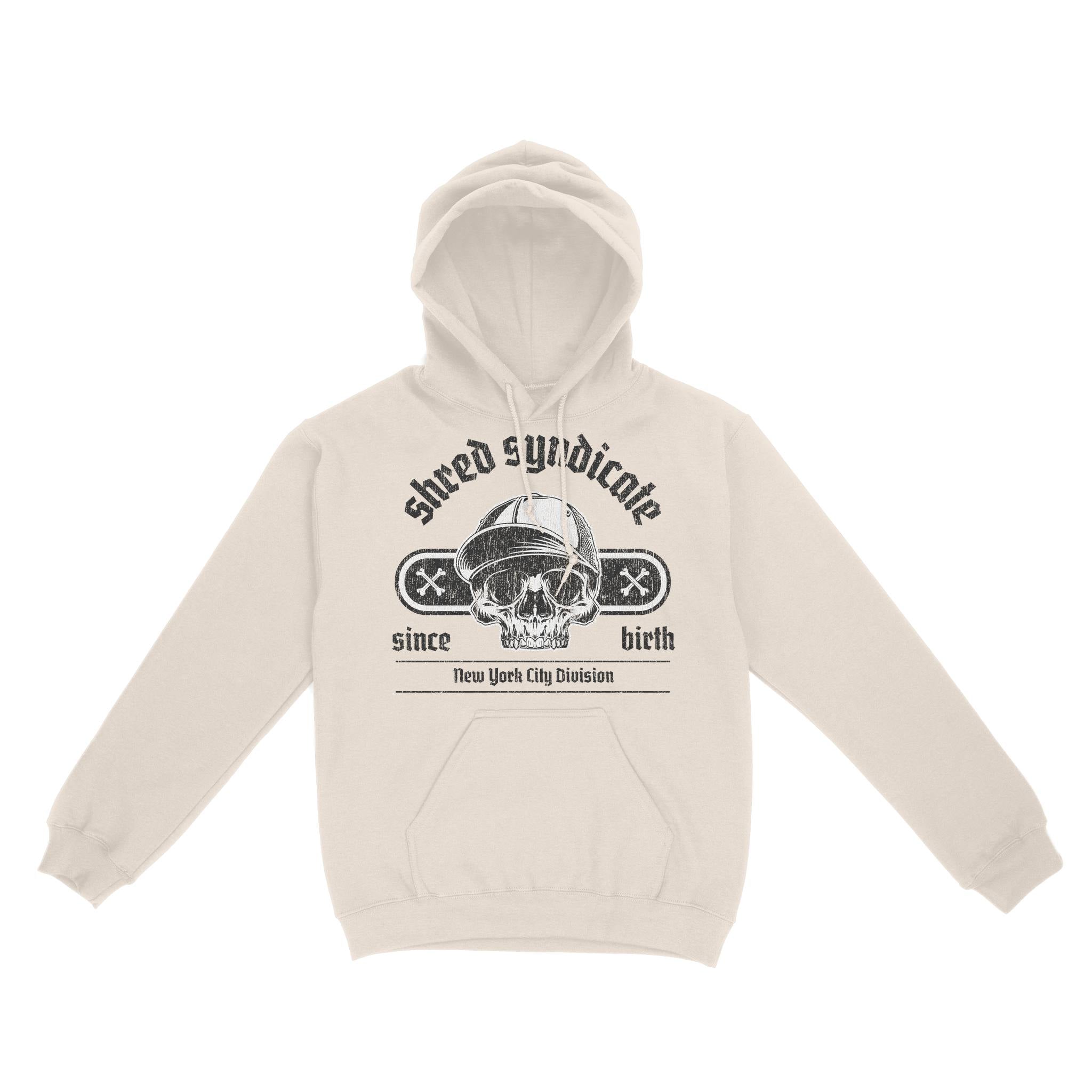 New York Hoodie in Natural - front view