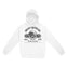 New York Hoodie in White - front view
