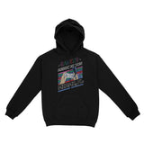 Miami Gamer Guy Hoodie Black front