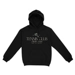 Austin Classic Tennis Hoodie Black front