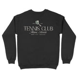 Miami Crewneck in Black - back view