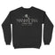 New York Crewneck in Black - back view
