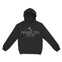 New York Hoodie in Black - front view