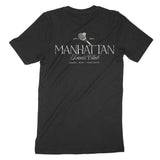 New York Classic Tennis T-Shirt Black back