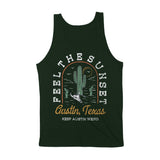Austin Tank Top in Forest - back view