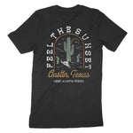 Austin Western Sunset T-Shirt Black back