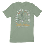 Austin Western Sunset T-Shirt Sage back