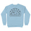 Denver Crewneck in Light Blue - back view