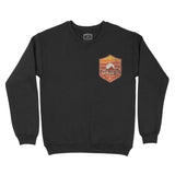 Denver Crewneck in Black - front view