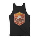 Denver Sun Badge Tank Top Black back