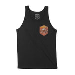 Denver Sun Badge Tank Top Black front