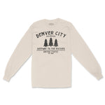 Denver 3 Tree Longsleeve in Natural - front view