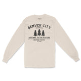Denver 3 Tree Longsleeve in Natural - front view