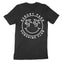Asbury Park Smiley Face 4 T-Shirt in Black - back view