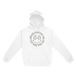 Denver Hoodie in White - front view