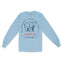 Denver Longsleeve in Light Blue - front view