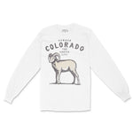 Denver Longsleeve in White - front view