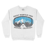 Denver Goggle Crewneck White front