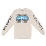 Denver Goggle Longsleeve in Natural - front view with sleeves