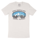 Denver Goggle T-Shirt in Vintage - front view