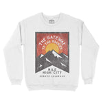 Denver Mountain Crewneck White front