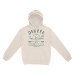 Denver Hoodie in Natural - front view