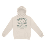 Denver Hoodie in Natural - front view