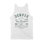 Denver Lake Tank Top White back