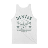Denver Lake Tank Top White back
