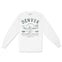 Denver Longsleeve in White - front view