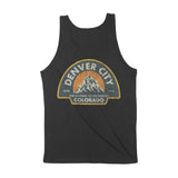 Denver Tank Top in Black - back view