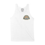 Denver Tank Top in White - front view