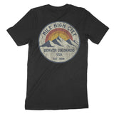 Denver Peaks T-Shirt Black back