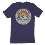 Denver Peaks T-Shirt Navy back
