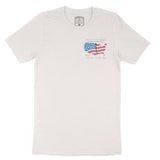 Asbury Park Western Map T-Shirt in Vintage - front view