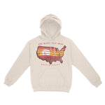 Austin Hoodie in Natural - front view