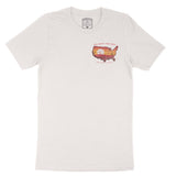 Austin Western Map T-Shirt in Vintage - front view