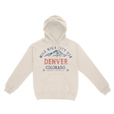Denver Hoodie in Natural - front view