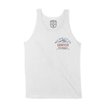 Denver Mile High Tank Top White front