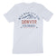 Denver Mile High 2 T-Shirt in Light Blue - back view