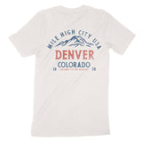 Denver Mile High 2 T-Shirt in Vintage - back view