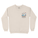 Denver Snowman Crewneck in Natural - front view